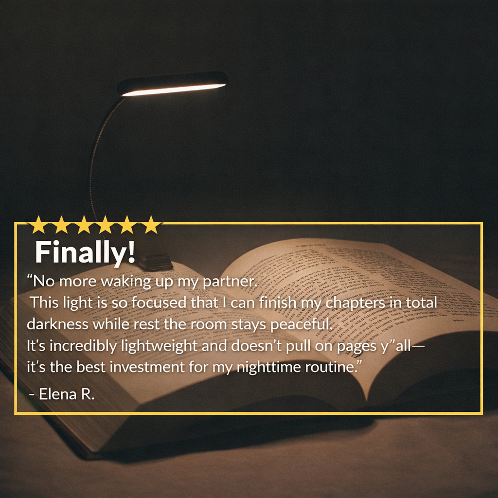 Clip-On Reading Light